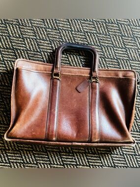 Coach Vintage Briefcase 17 x 11 x 3 inches